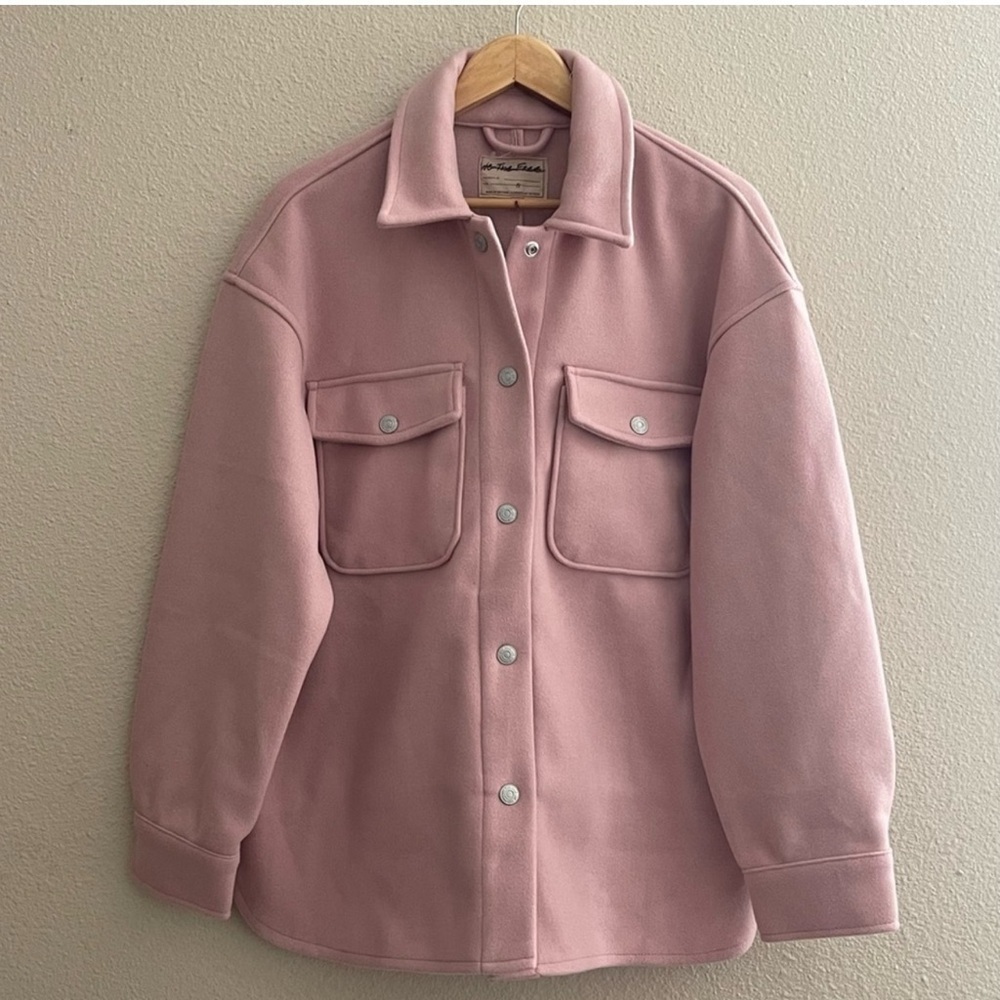 NWOT FREE PEOPLE LOLA SHACKET SHIRT JACKET $168 SIZE SMALL - Picture 2 of 13